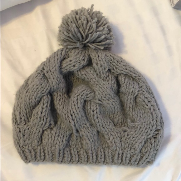 Accessories -  gray knit Beanie  - Donating June 15th